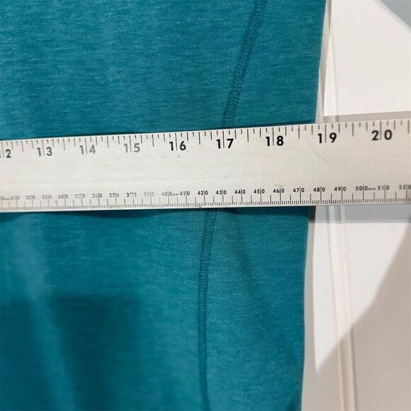 Carhartt Force Women’s XL Quarter Zip Pullover Teal Long Sleeve Workwear Top - Picture 5 of 10